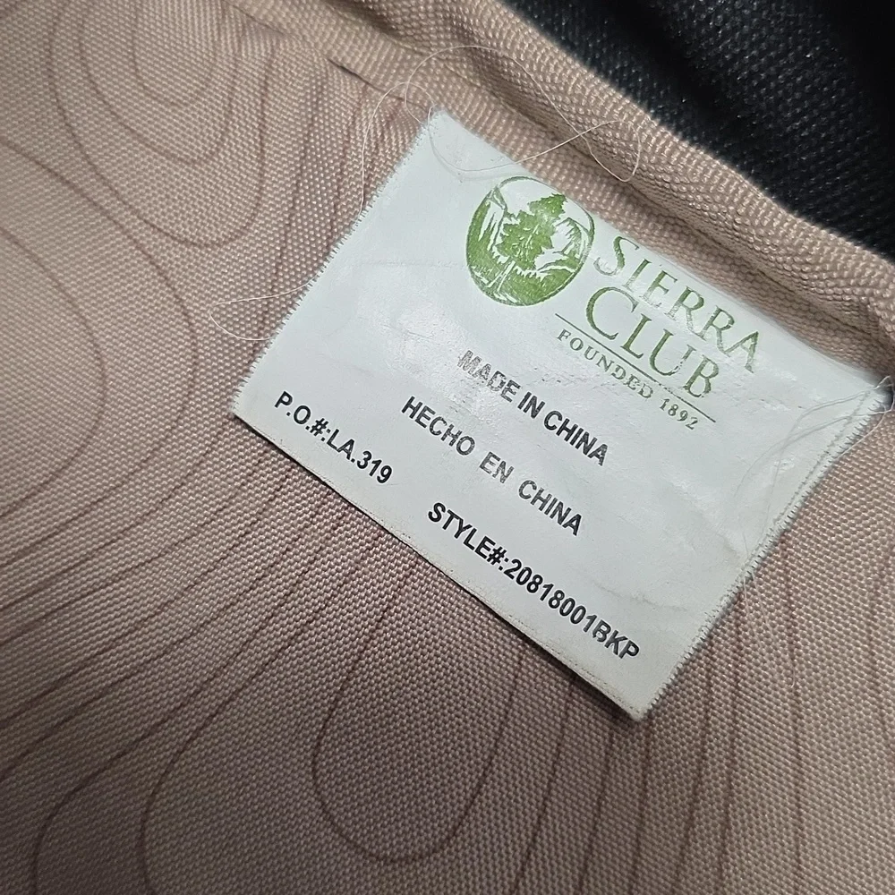 Sierra Club Black‎ Backpack 19